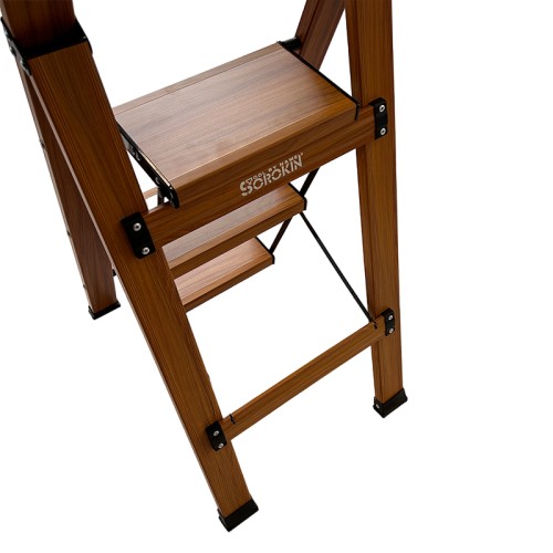 Стремянка алюминиевая СОРОКИН 24.207 3 ступени - изображение 5