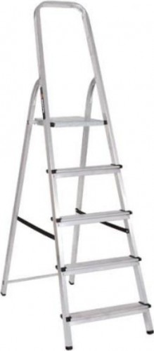 Стремянка алюминиевая ВИХРЬ СА 1х5 73/5/1/3