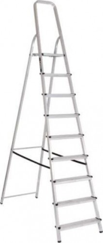 Стремянка алюминиевая ВИХРЬ СА 1х9 73/5/1/6