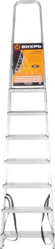 Стремянка алюминиевая ВИХРЬ СА 1х8 73/5/1/13 - изображение 2