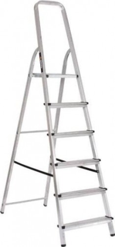 Стремянка алюминиевая ВИХРЬ СА 1х6 73/5/1/4