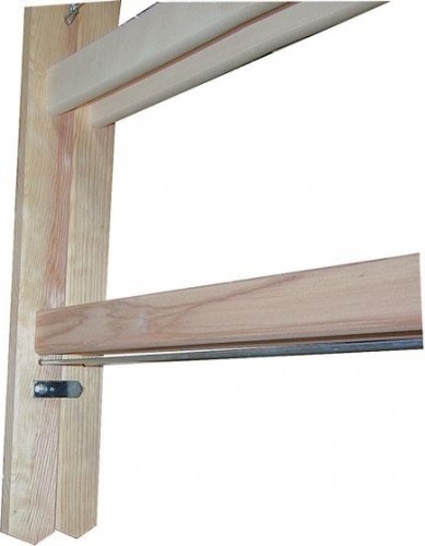 Стремянка деревянная KRAUSE  8 перекладин, двухсторонняя 170101 - изображение 4