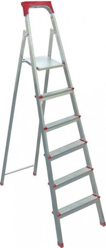 Стремянка стальная Biber 98106 6 ступенчатая тов-049512