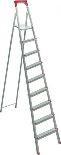 Стремянка стальная Biber 98109 9 ступенчатая тов-049515