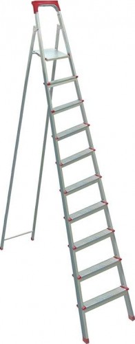 Стремянка стальная Biber 98110 10 ступенчатая тов-049516