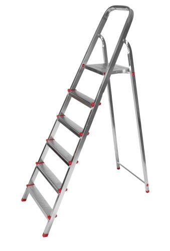 Стремянка стальная REXANT 6 ступеней 12-5056