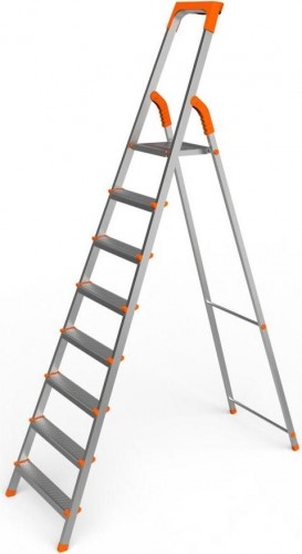 Стремянка стальная Sarayli Европа 8 ступеней 1308