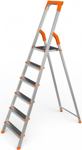 Стремянка стальная Sarayli Европа 6 ступеней 1306