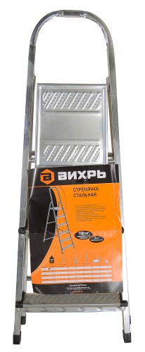 Стремянка стальная ВИХРЬ СС 1х3 73/5/1/7 - изображение 3