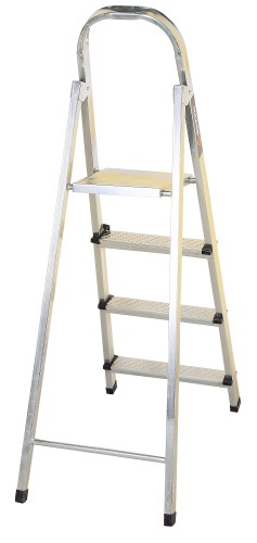 Стремянка стальная ВИХРЬ СС 1х4 73/5/1/8 - изображение 2