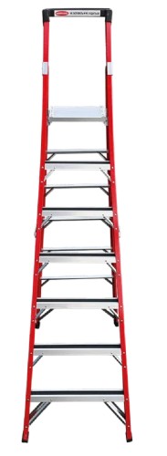 Стремянка стеклопластиковая АЛЮМЕТ FGP 207 7 ступеней, с органайзером FGP207 - изображение 2