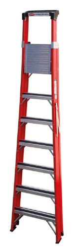 Стремянка стеклопластиковая АЛЮМЕТ FGP 207 7 ступеней, с органайзером FGP207 - изображение 5