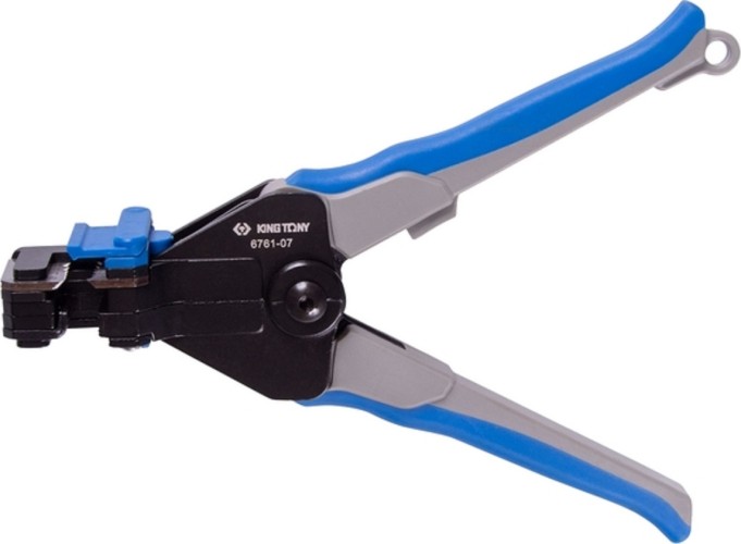 Стриппер KING TONY 6761-07 для зачистки изоляции, 178 мм, алюминиевый