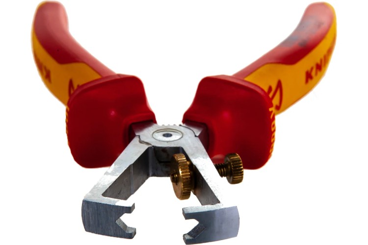 Стриппер KNIPEX KN-1106160SB VDE, d5 мм, длина 160 мм, диэлектрические ручки - изображение 2