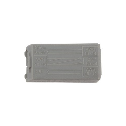 Строительно-монтажная клемма REXANT СМК 224-112 для светильника на 2 проводника, белая 5шт/уп 07-2411-5 - изображение 3