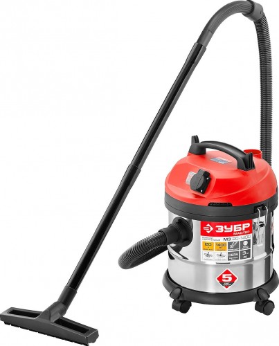 Строительный пылесос ЗУБР ПУ-20-1400 М3