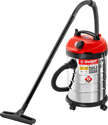 Строительный пылесос ЗУБР ПУ-30-1400 М3