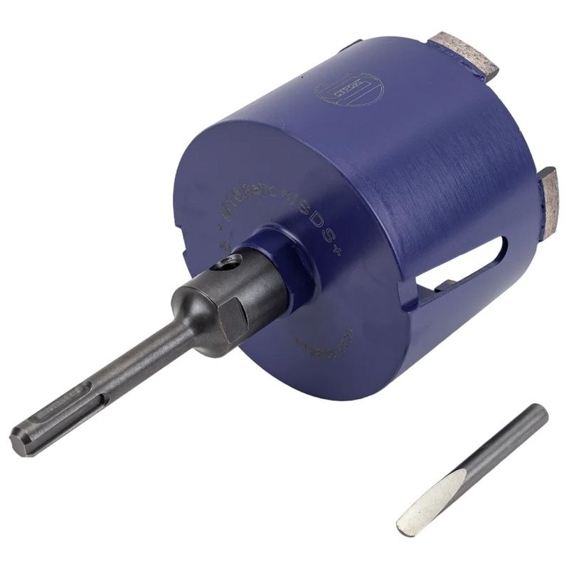 Коронка алмазная по бетону STRONG SDS+ 100 мм (безударная) стк-064 - изображение 3