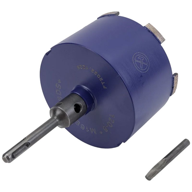 Коронка алмазная по бетону STRONG SDS+ 120 мм (безударная) стк-064 - изображение 3