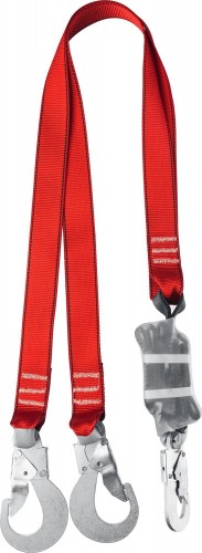 Строп двухплечный ЗУБР СЛА-2 капроновая лента с амортизатором, 11587
