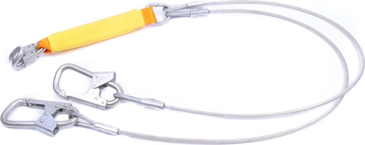 Строп МОЛОТ аБд трос сталь,  двуплеч с аморт. 2шт- К1-50  и 1шт-К1 стропабд