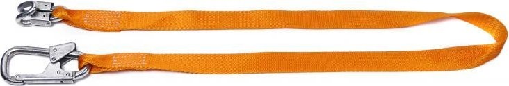 Строп МОЛОТ Ад полиамидная лента, карабины К1 и Кбс Ад КБС