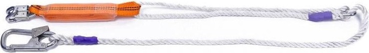 Строп В МОЛОТ из полиамидного каната регулируемый до 2  м, карабины К1-50, Кбс стропв