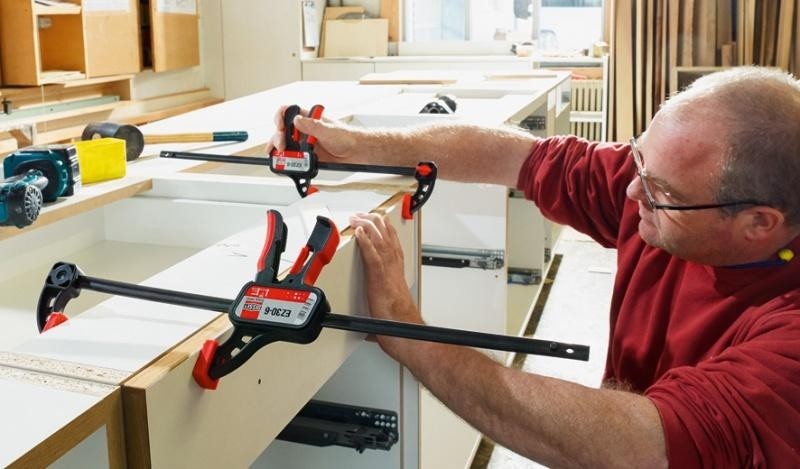 Струбцина быстрозажимная BESSEY EZS90-8 900 х 80 мм BE-EZS90-8 - изображение 3