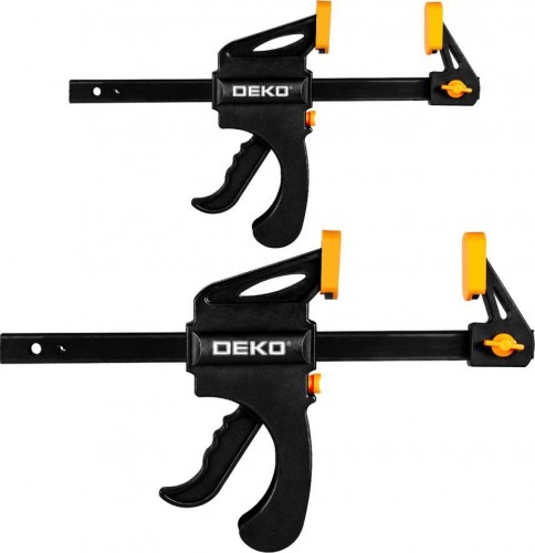 Струбцина быстрозажимная DEKO CL160-2 160 мм 2 шт 065-0613 - изображение 2