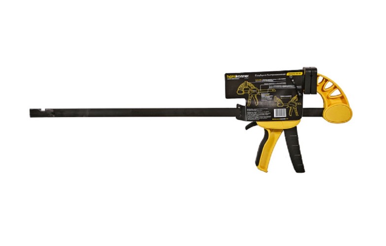 Струбцина быстрозажимная HANSKONNER HK1078-08-45 450мм - изображение 3