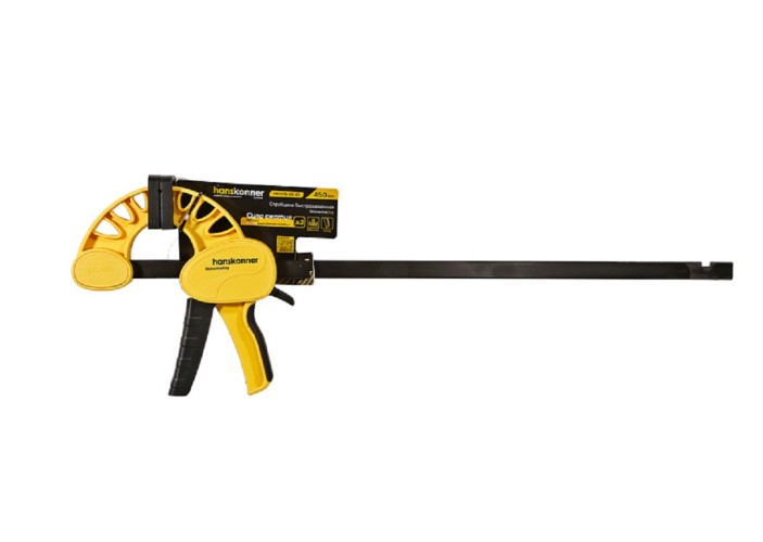 Струбцина быстрозажимная HANSKONNER HK1078-08-45 450мм - изображение 2