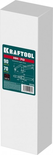 Струбцина быстрозажимная KRAFTOOL HH-70 90/70 мм 32220 - изображение 2