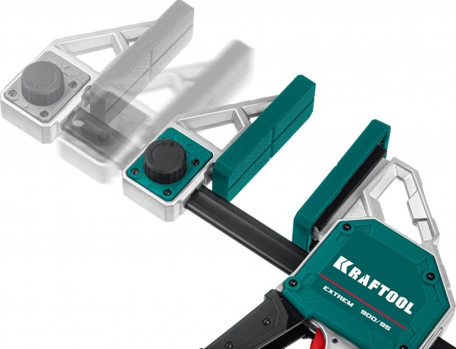Струбцина быстрозажимная KRAFTOOL EXTREM 900/95 пистолетная 32228-90_z01 - изображение 5