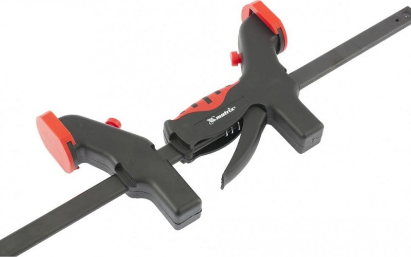 Струбцина быстрозажимная MATRIX 450х765х90 мм универсальная, пластиковая 20545 - изображение 3