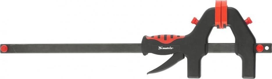 Струбцина быстрозажимная MATRIX 450х765х90 мм универсальная, пластиковая 20545