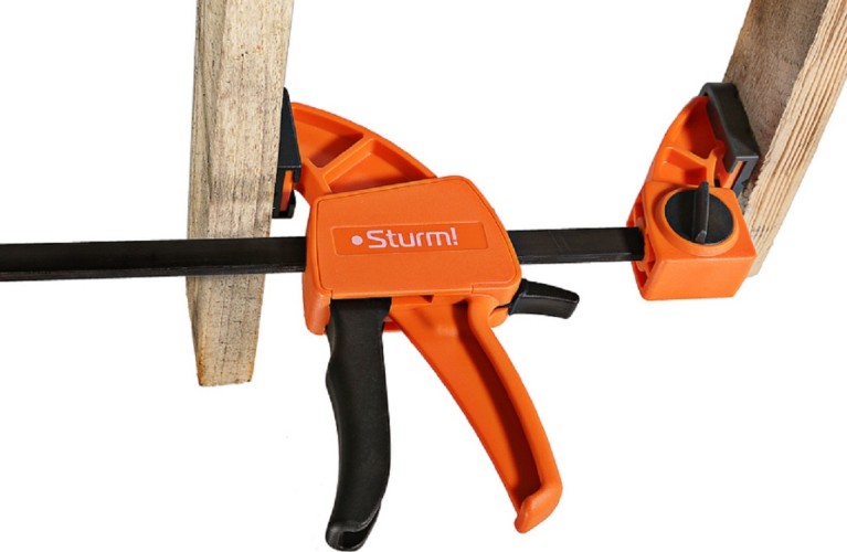 Струбцина быстрозажимная Sturm 1078-08-60 сжим-разжим, 600мм, 70-100кгс - изображение 5