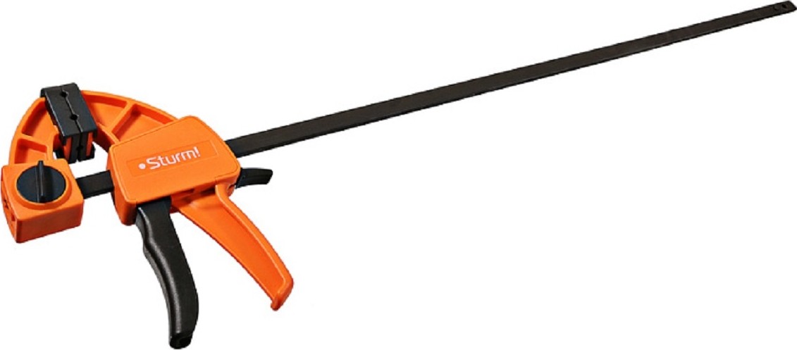 Струбцина быстрозажимная Sturm 1078-08-60 сжим-разжим, 600мм, 70-100кгс