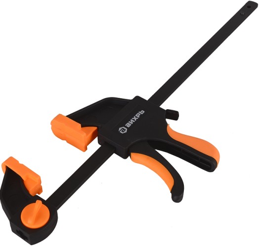 Струбцина быстрозажимная ВИХРЬ 300х60 мм 73/9/5/5 - изображение 4