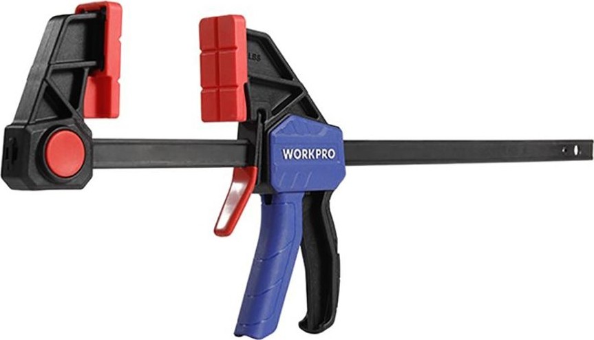 Струбцина быстрозажимная WORKPRO WP232040 поворотная 79х300мм - изображение 3