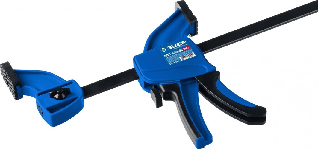 Струбцина быстрозажимная ЗУБР ППС-450/85 пистолетная 32241-45 - изображение 5