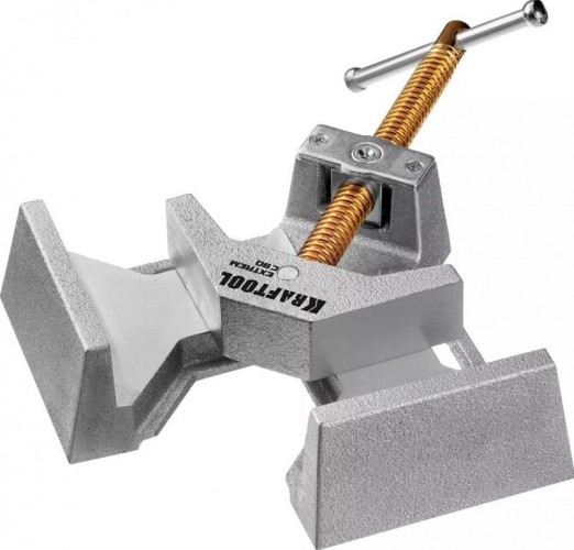 Струбцина для сварки KRAFTOOL EXTREM C90 экстрамощная, стальная угловая 32201