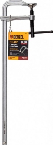 Струбцина F-образная DENZEL  80x400мм, кованая 20467 - изображение 4