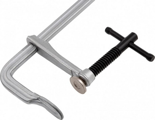 Струбцина F-образная DENZEL  80x400мм, кованая 20467 - изображение 2