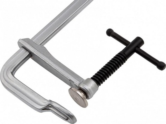 Струбцина F-образная DENZEL  100x400мм, кованая 20471 - изображение 2