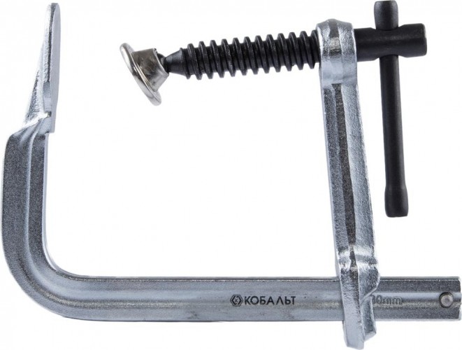 Струбцина F-образная Кобальт 100 х 80 мм 244-629 244-629