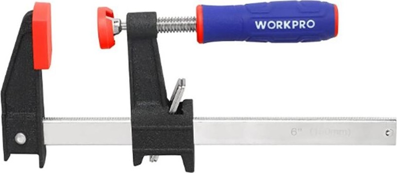 Струбцина F-образная WORKPRO WP232031 300мм быстросъемная для высоких нагрузок - изображение 4