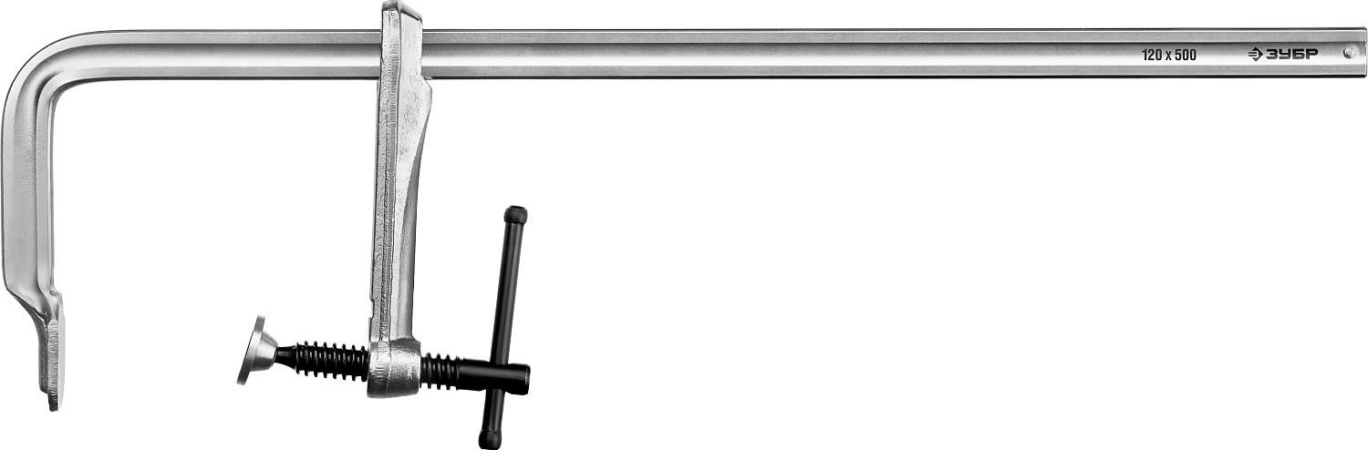 Струбцина F-образная ЗУБР КС-500/120 32157-120-500 - изображение 2