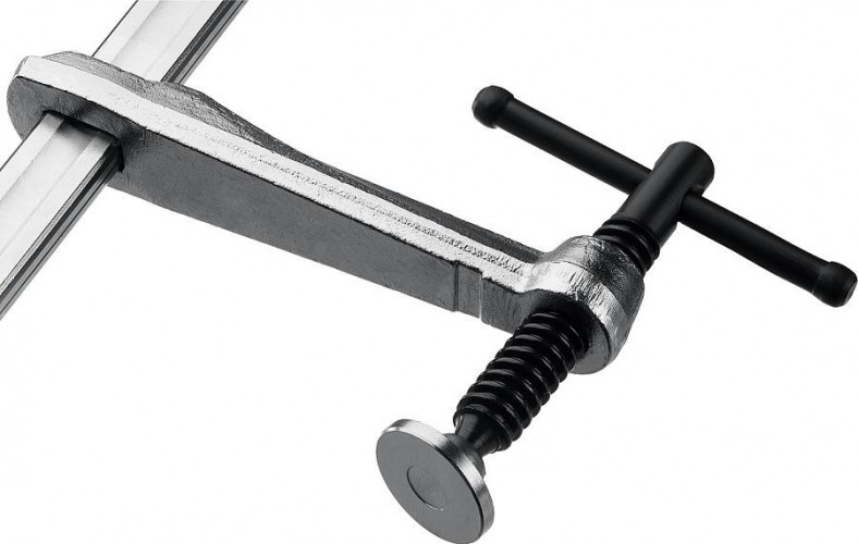 Струбцина F-образная ЗУБР ПРОФЕССИОНАЛ кс-300/120 тип f 300/120 мм, 32157-120-300 - изображение 3