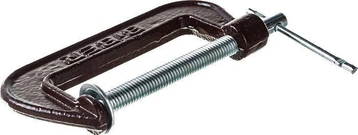 Струбцина G-образная Biber 85852 75мм тов-078222 - изображение 2