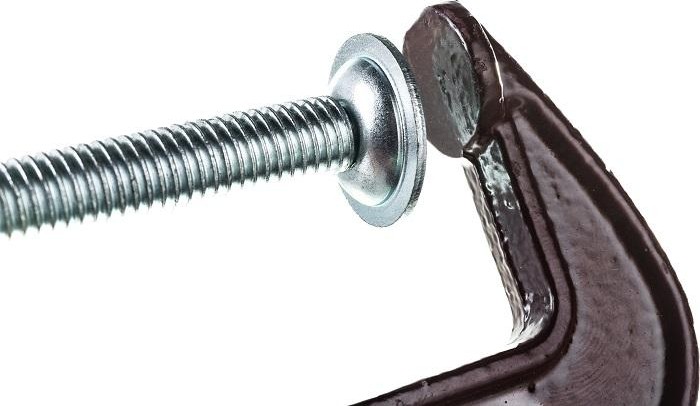 Струбцина G-образная Biber 85852 75мм тов-078222 - изображение 3